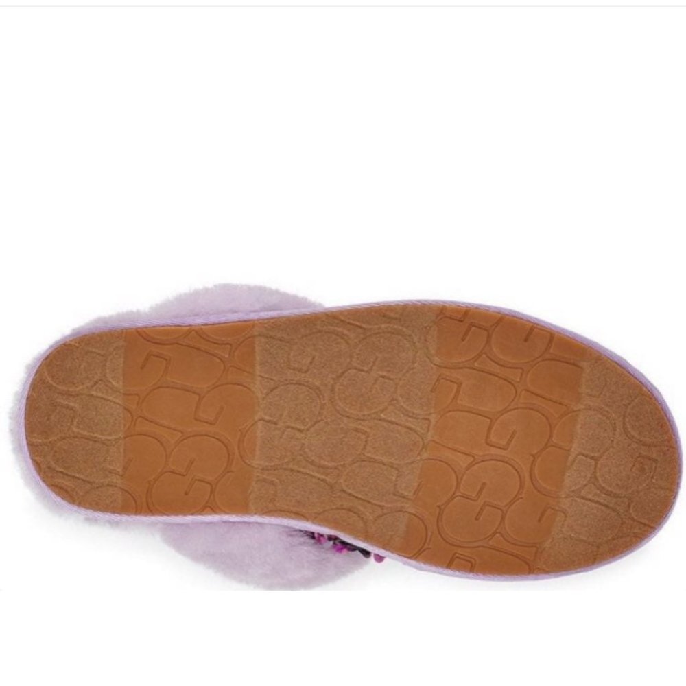 RARE UGG Scuffette II Stellar Sequin Shearling Slipper LAST PAIR Size 7 - Picture 5 of 15